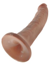 King Cock  7 Inch Cock - Tan