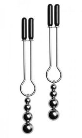 Adorn Triple Bead Nipple Clamps Set