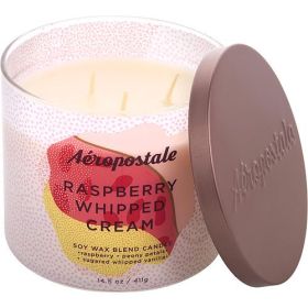 AEROPOSTALE RASPBERRY WHIPPED CREAM by Aeropostale SCENTED CANDLE 14.5 OZ