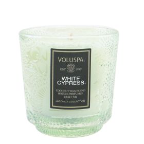 VOLUSPA - Petite Pedestal Candle - White Cypress 73919 72g/2.5oz