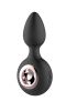 Gender Fluid Tremor Ring Plug Anal Vibe - Black