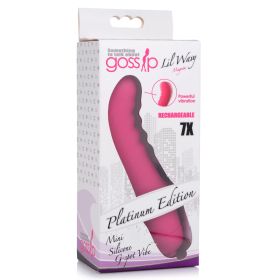 Lil Wavy Mini Silicone G-Spot Vibe - Magenta