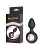 Gender Fluid Tremor Ring Plug Anal Vibe - Black