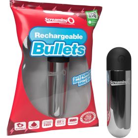 Screaming O Rechargeable Bullets (Option: Silver)