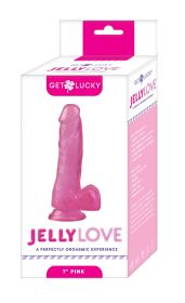 Get Lucky 7 Inch Jelly Love (Option: Pink)