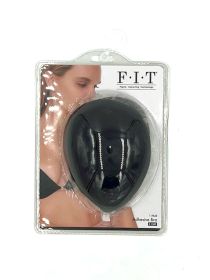 Cloth Adhesive Bra (Color: Black, size: Cup C)