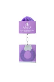 Pleasure Handcuffs Furry (Option: Purple)