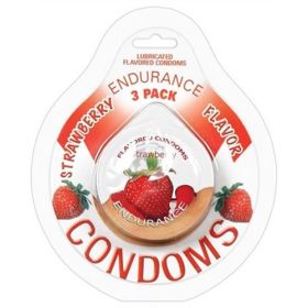 Endurance Condoms (Option: Red)