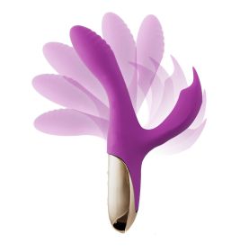 Skyler Silicone Bendable Rabbit (Color: Purple)