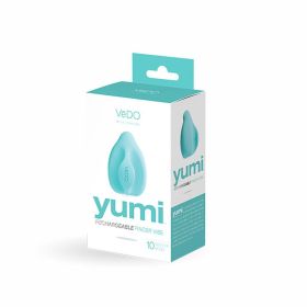 Yumi Rechargeable Finger Vibe (Color: Blue)