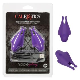 Nipple Play Rechargeable Nipplettes (Option: Purple)