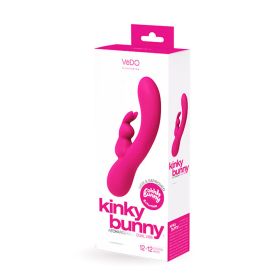 Kinky Bunny Plus Rechargeable Rabbit (Color: Pink)