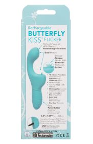 Rechargeable Butterfly Kiss Flicker (Color: Blue)