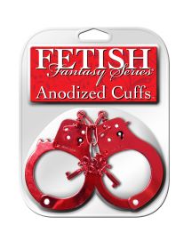 Fetish Fantasy Series Anodized Cuffs (Option: Red)