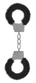 Beginner's Furry Handcuffs (Option: Black)