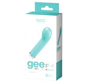 Gee Plus Rechargeable Mini Vibe (Color: Blue)