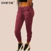 Skinny Pencil Pants For Women High Waist Drawstring Loose Casual Women's Pant 2021 Summer Autumn Fashion New Trousers Female