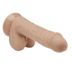 7 Inch Silicone Pro Odorless Dong (Option: Tan)