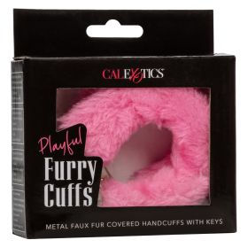 Playful Furry Cuffs (Option: Pink)