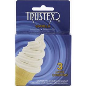 Trustex Flavored Lubricated Condoms (Option: White)