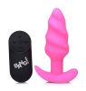 21x Silicone Swirl Plug With Remote