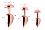 Pink Rose Gold Anal Plug