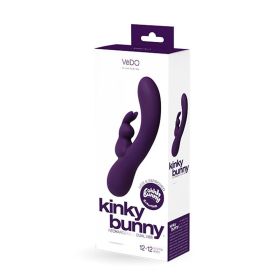 Kinky Bunny Plus Rechargeable Rabbit (Color: Purple)