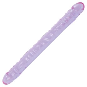 Crystal Jellies 18 Inch Double Dong (Option: Purple)