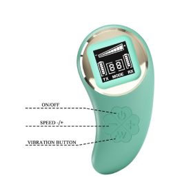 Mina Vibrating Remote Control Egg (Option: Green)